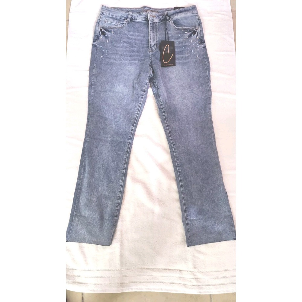 Copperflash‎ HI Rise Slim Straight Curvy Size 14NWT